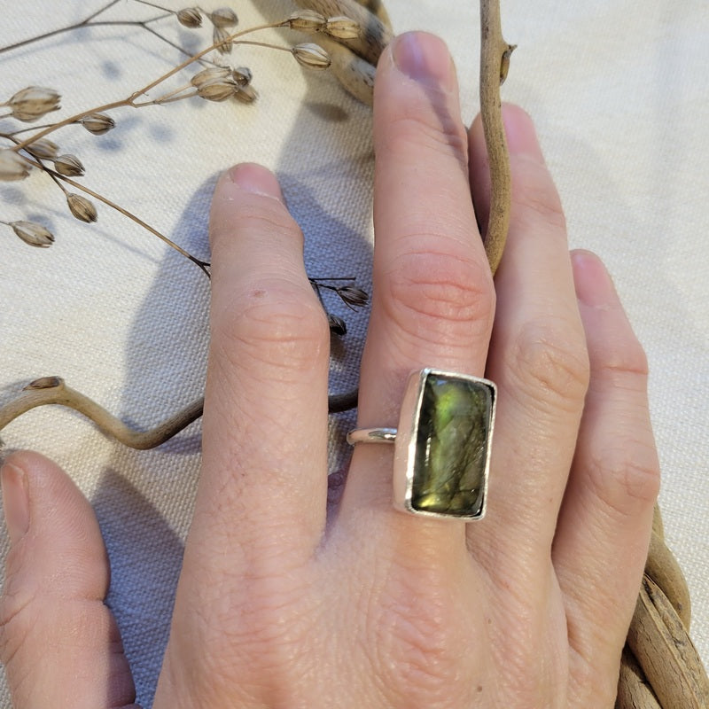 Meiga - Argent & Labradorite