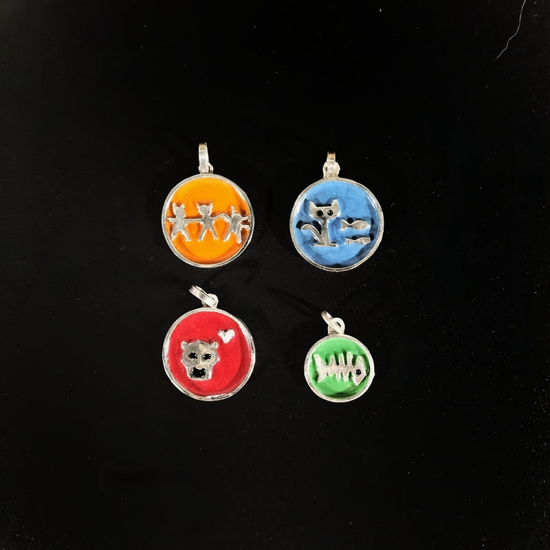 Medallion of Joy - Silver & Enamel